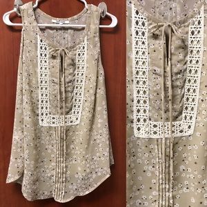 Daniel Rainn flowy tank top